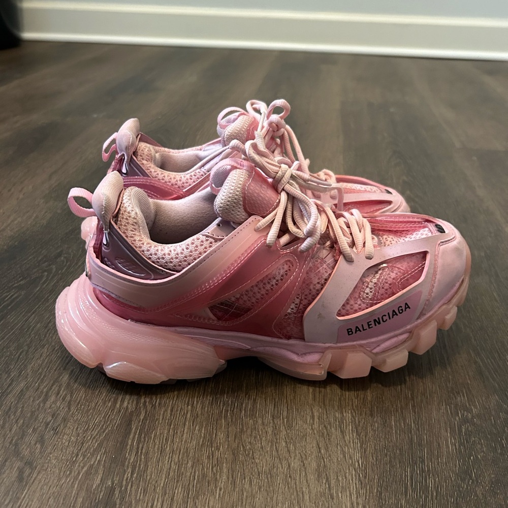 Pink Chunky Sneakers - Picture 2 of 3